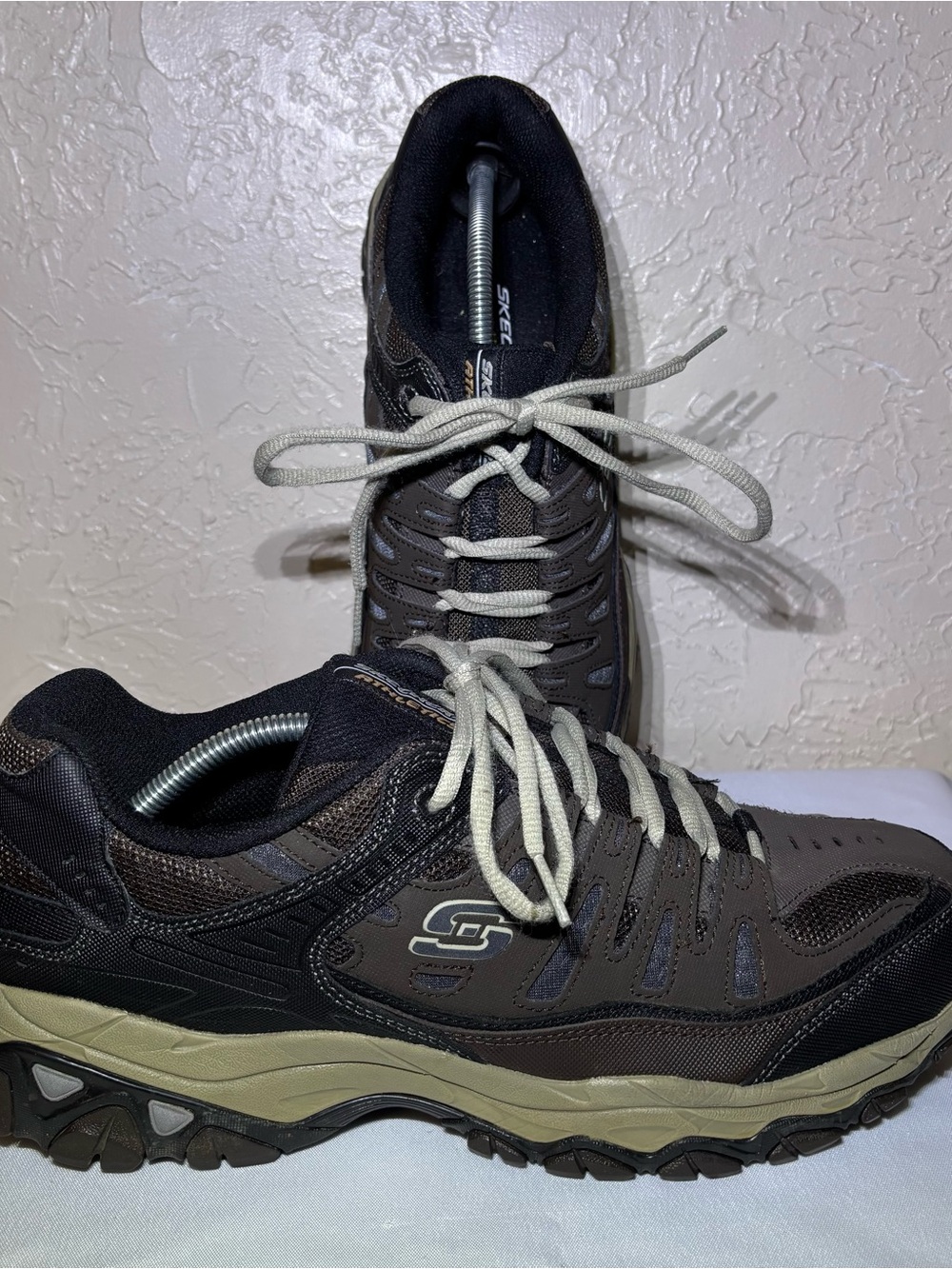 Skechers Men's After Burn Memory Fit Trainers Size 12